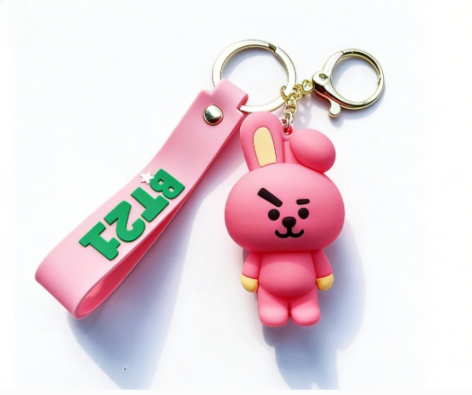 Car Accessories Japanese - Nuovo Portachiavi BT21 Koya RJ Shooky