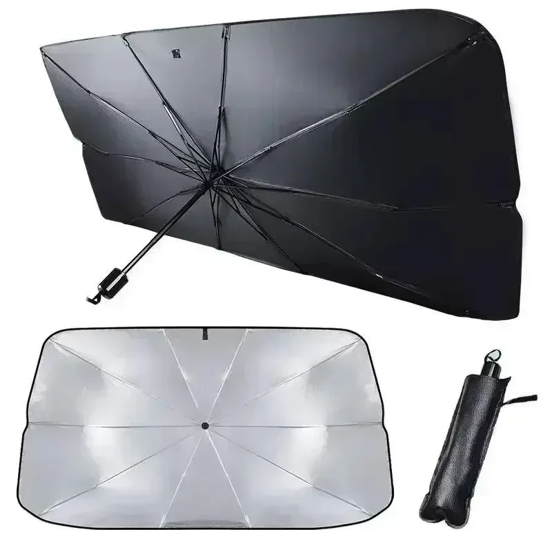 Windshield Sun Shade - Parasole Pieghevole per Parabrezza Auto, Copertura