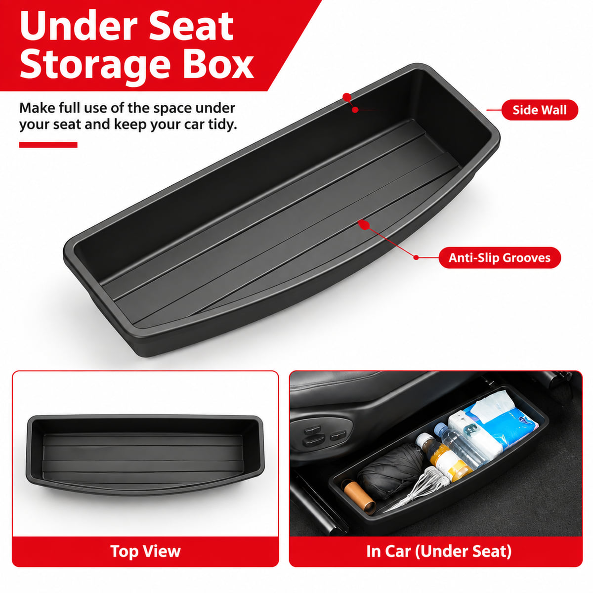 PINMOAP Vassoio portaoggetti d - Car Cable Organizer recensione e prezzo
