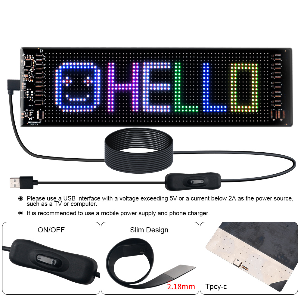 Pannello LED Matrix Pixel a sc - Car Led Light recensione e prezzo